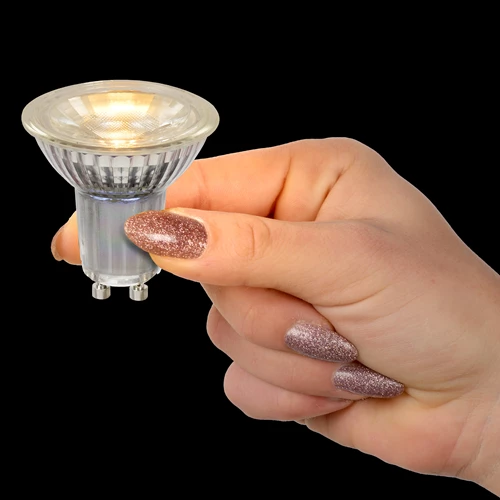 Lucide MR16 - Led bulb - Ø 5 cm - LED - GU10 - 1x5W 2700K - Transparant - atmosphere 2